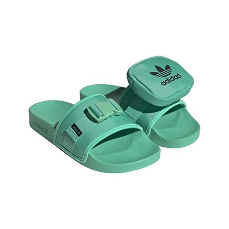 adidas adilette dames groen|Women .